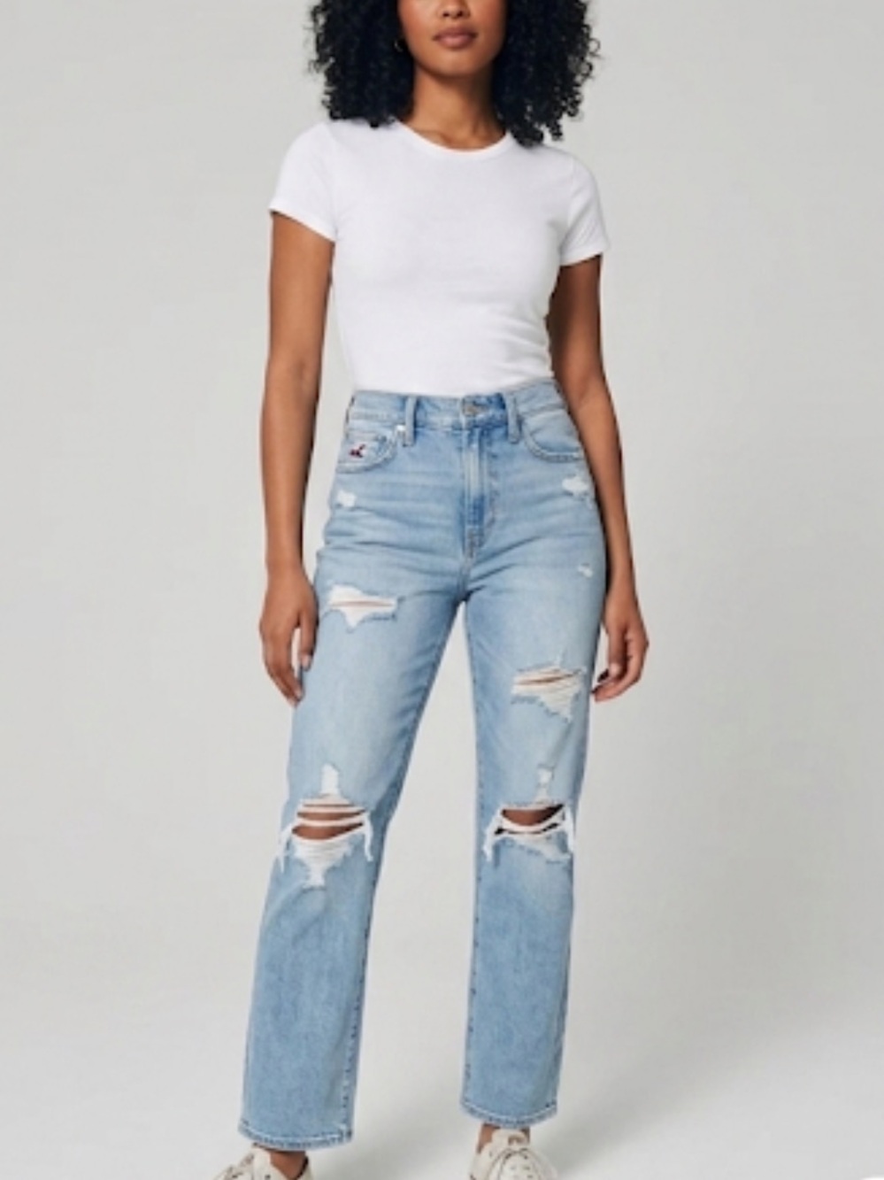 Hollister Ultra High-Rise Vintage Straight Jeans size - 1R